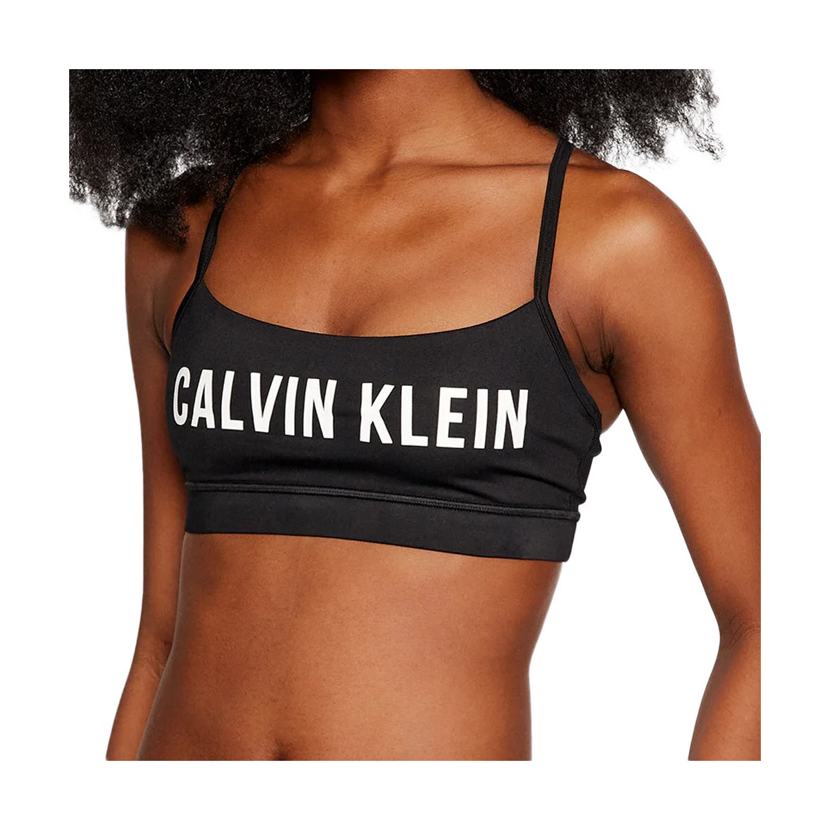 Abbigliamento Donna Reggiseno sportivo Calvin Klein Jeans 00GWF0K155 Nero