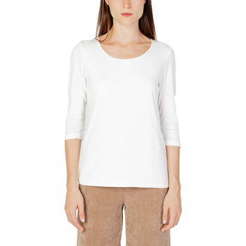 Abbigliamento Donna T-shirts a maniche lunghe Street One Style QR Pania 317588 Bianco