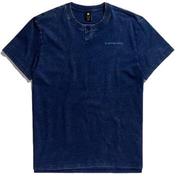 Abbigliamento Uomo T-shirt maniche corte G-Star Raw D24435D588 Blu