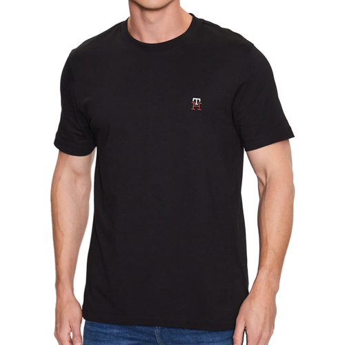 Abbigliamento Uomo T-shirt maniche corte Tommy Jeans Monogram Nero