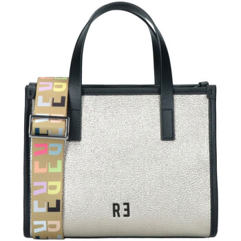 Borse Donna Tote bag / Borsa shopping Rebelle Minibag Virtus oro laminato con tracolla Oro