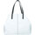 Borse Donna Tote bag / Borsa shopping Rebelle Shopping bag Cassandra bianca in pelle Bianco