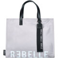 Image of Borsa Shopping Rebelle Shopping bag Electra grigio in nylon