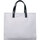 Borse Donna Tote bag / Borsa shopping Rebelle Shopping bag Electra grigio in nylon 
