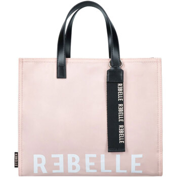 Borse Donna Tote bag / Borsa shopping Rebelle Shopping bag Electra nude in nylon 
