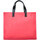 Borse Donna Tote bag / Borsa shopping Rebelle Shopping bag Electra rossa in nylon Rosso