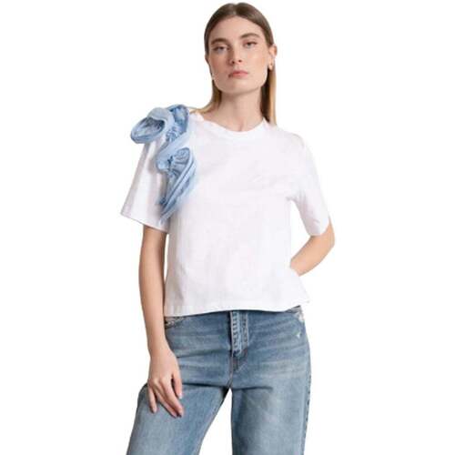 Abbigliamento Donna T-shirt maniche corte Kaos Collezioni SKU_271686_1520602 Bianco