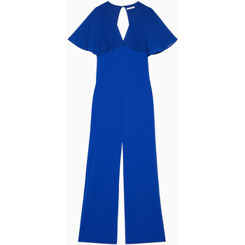 Abbigliamento Donna Tuta jumpsuit / Salopette Patrizia Pepe TUTA MIX FABRIC Blu