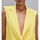 Abbigliamento Donna Jeans 3/4 & 7/8 Patrizia Pepe GILET SMANICATO IN TWILL FLUIDO Giallo
