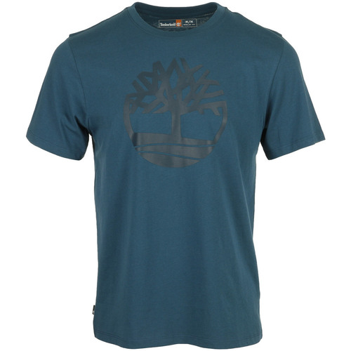 Abbigliamento Uomo T-shirt maniche corte Timberland Tree Logo Short Sleeve Blu