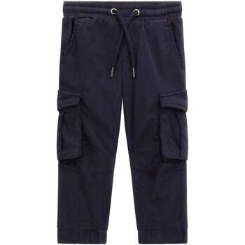 Abbigliamento Bambino Pantalone Cargo Guess Pantalone cargo N4GB01WFBY3 Blu