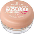 Image of Fondotinta & primer Essence Natural Matte Mousse Foundation - 01067