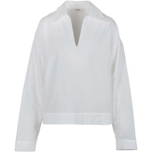 Abbigliamento Donna Camicie Ottodame Camicia-Shirt Bianco