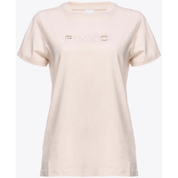 Abbigliamento Donna T-shirt maniche corte Pinko  Beige