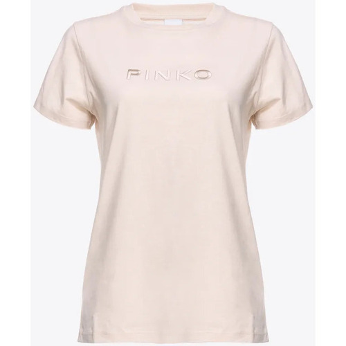Abbigliamento Donna T-shirt maniche corte Pinko  Beige