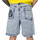 Abbigliamento Uomo Shorts / Bermuda Acupuncture bermuda jeans over Blu