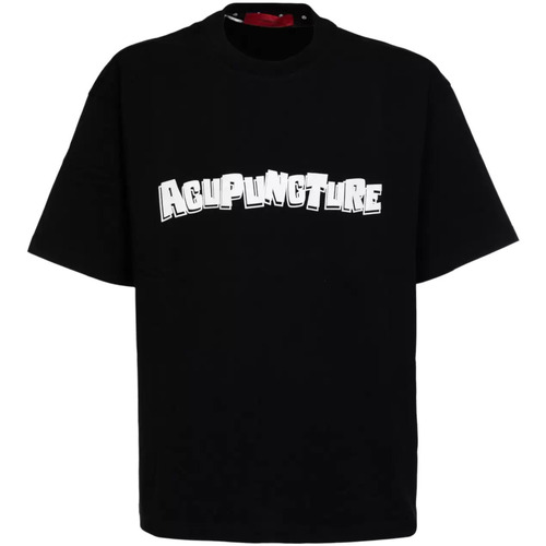 Abbigliamento Uomo T-shirt & Polo Acupuncture t-shirt over nera uomo Nero