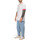 Abbigliamento Uomo T-shirt & Polo Dsquared tshirt bianca logo stripe rosso Bianco