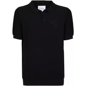 Abbigliamento Uomo T-shirt & Polo John Richmond polo filo nera Nero