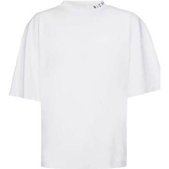 John Richmond t-shirt bianca over Bianco