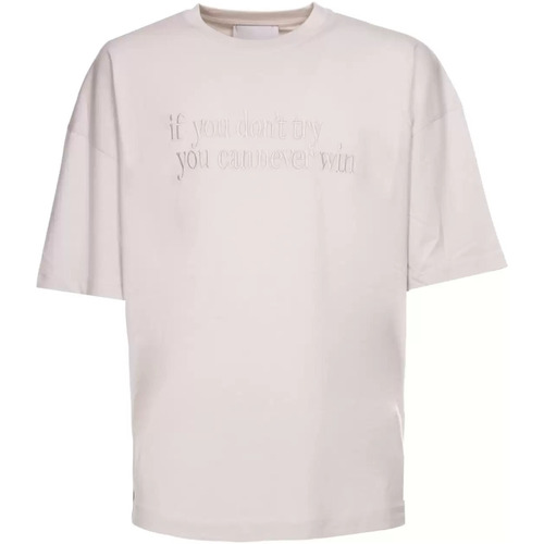 Abbigliamento Uomo T-shirt & Polo John Richmond t-shirt ricamo lettering Grigio