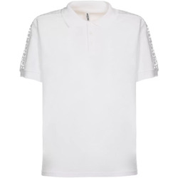 Abbigliamento Uomo T-shirt & Polo Moschino polo bianca uomo Bianco