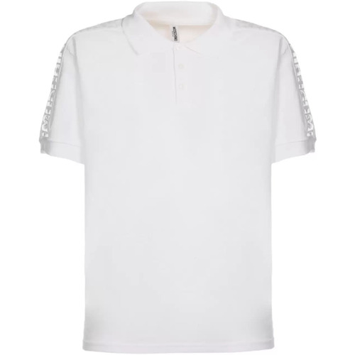 Abbigliamento Uomo T-shirt & Polo Moschino polo bianca uomo Bianco