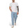 Abbigliamento Uomo T-shirt & Polo Moschino t-shirt bianca logo nero Bianco