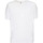 Abbigliamento Uomo T-shirt & Polo Moschino t-shirt bianca stripes logate Bianco