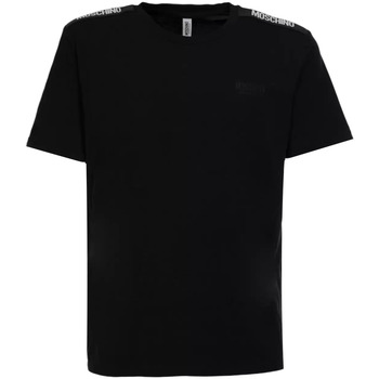 Abbigliamento Uomo T-shirt & Polo Moschino t shirt nera uomo basic Nero