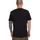 Abbigliamento Uomo T-shirt & Polo Moschino t-shirt nera stripe logo gommate Nero
