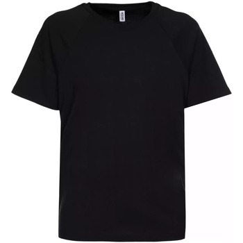 Abbigliamento Uomo T-shirt & Polo Moschino t-shirt bande logate laterali Nero