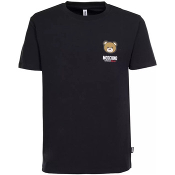 Abbigliamento Uomo T-shirt & Polo Moschino t-shirt nera Teddy Nero