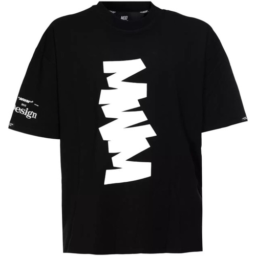 Abbigliamento Uomo T-shirt & Polo Mwm t-shirt nera over Nero