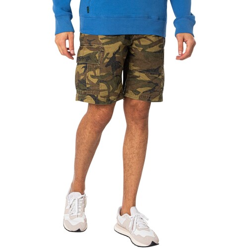 Abbigliamento Uomo Shorts / Bermuda Superdry Pantaloncini cargo pesanti Verde