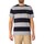 Abbigliamento Uomo T-shirt maniche corte Gant T-shirt a righe Bar Multicolore