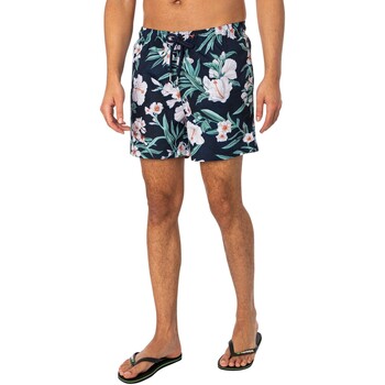 Abbigliamento Uomo Costume / Bermuda da spiaggia Gant Pantaloncini da bagno con stampa Oleamder Blu