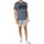 Abbigliamento Uomo Shorts / Bermuda Superdry Pantaloncini in lino con coulisse Grigio