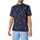 Abbigliamento Uomo Camicie maniche corte Superdry Camicia da spiaggia a maniche corte Blu