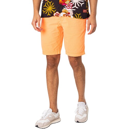 Abbigliamento Uomo Shorts / Bermuda Superdry Pantaloncini vintage internazionali Arancio