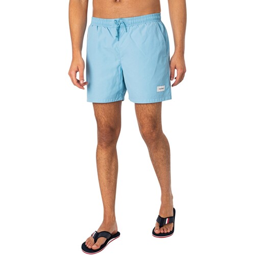 Abbigliamento Uomo Costume / Bermuda da spiaggia Tommy Hilfiger Pantaloncini da bagno lounge medi con coulisse Blu
