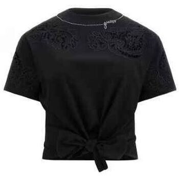 Abbigliamento Donna T-shirt & Polo Guess W4GI15 I3Z14-JBLK Nero