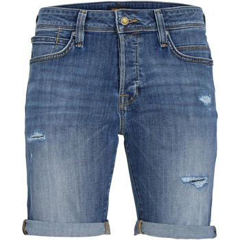 Abbigliamento Uomo Shorts / Bermuda Jack & Jones Jjirick Jjfox 50Sps Cb 039 Sn 12250490 Blu