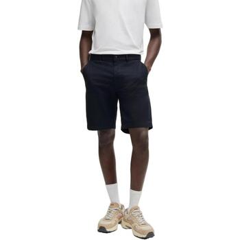Abbigliamento Uomo Shorts / Bermuda BOSS Chino-slim-Shorts 10248647 01 50513026 Blu
