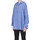 Abbigliamento Donna Camicie Fabiana Filippi Blusa con cappuccio TPC00003159AE Blu