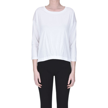 Abbigliamento Donna T-shirt & Polo Whyci T-shirt con inserto a contrasto TPS00003135AE Bianco