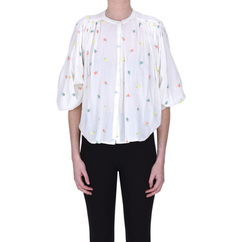 Abbigliamento Donna Camicie Bellerose Camicia con ricami floreali TPC00003115AE Bianco