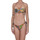 Abbigliamento Donna Costume a due pezzi Miss Bikini Bikini a fascia stampato CST00003009AE Multicolore