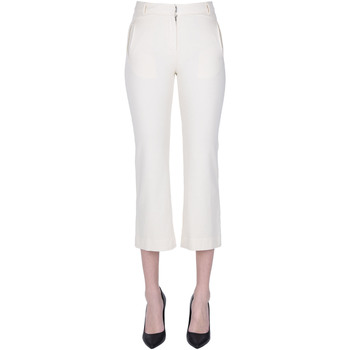 Abbigliamento Donna Chino Minina Pantaloni cropped in cotone  PNP00003156AE Bianco