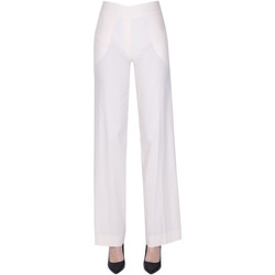 Abbigliamento Donna Pantaloni D.exterior Pantaloni gamba ampia PNP00003112AE Bianco